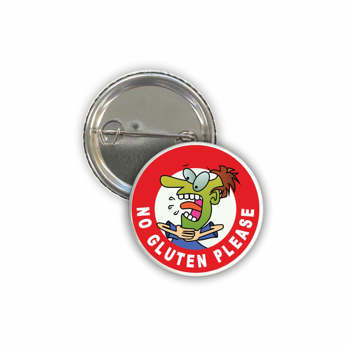 Gluten Allergy Pin Badges