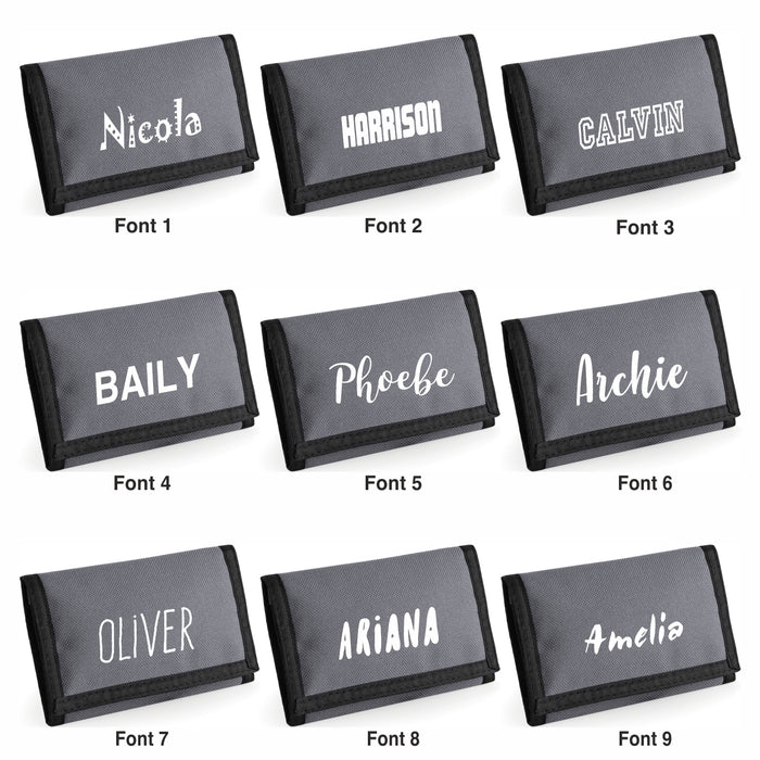 Rip Wallet - Printed with Name