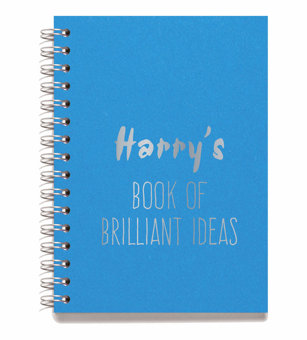 Personalised Wire Bound Note Books - Style H