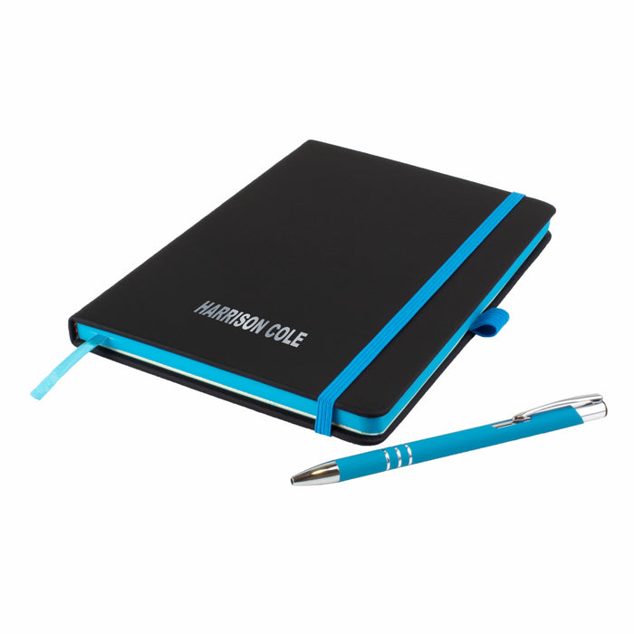 'The Edge' Personalised Notebook and Matching Pen