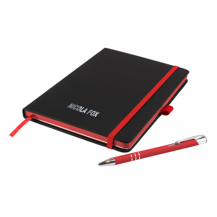 'The Edge' A5 Notebook and Matching Pen and Pencils