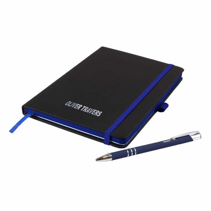 'The Edge' Personalised Notebook and Matching Pen