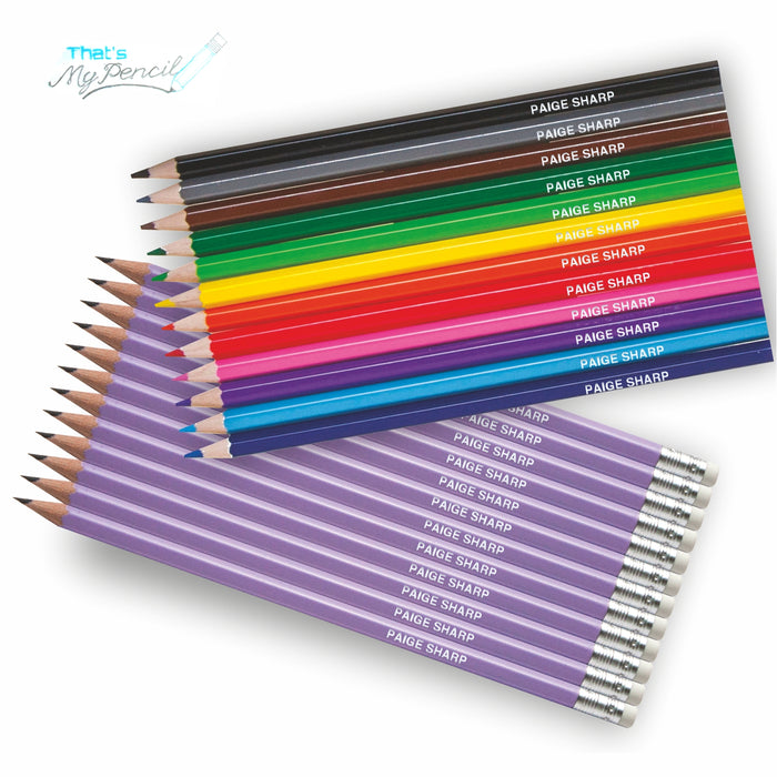 12 Colouring & 12 Graphite Pencils