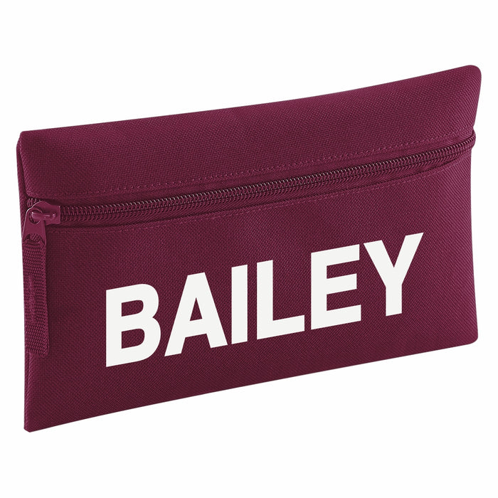 Zip Pencil Case Printed with Name