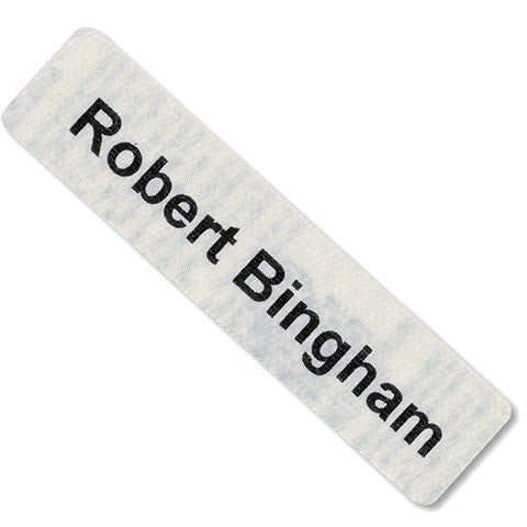 Large I.D. Tapes Pre-Cut Iron-On Name Tapes