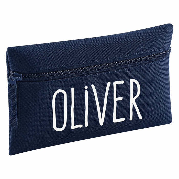 Zip Pencil Case Printed with Name