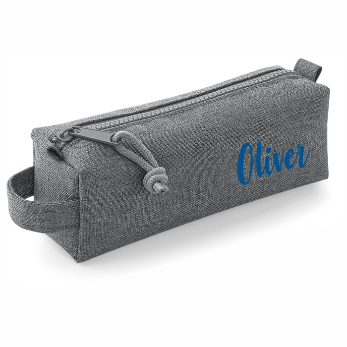 Grey Block Style Pencil Case