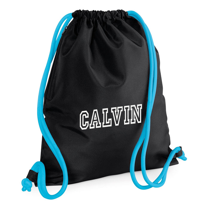 Premium GymSac / Pump / SwimBag Printed with Name