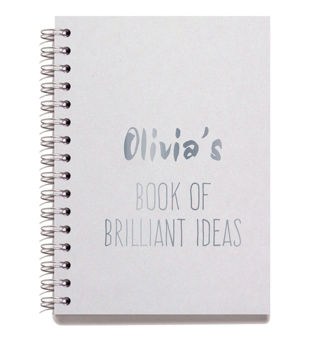 Personalised Wire Bound Note Books - Style H