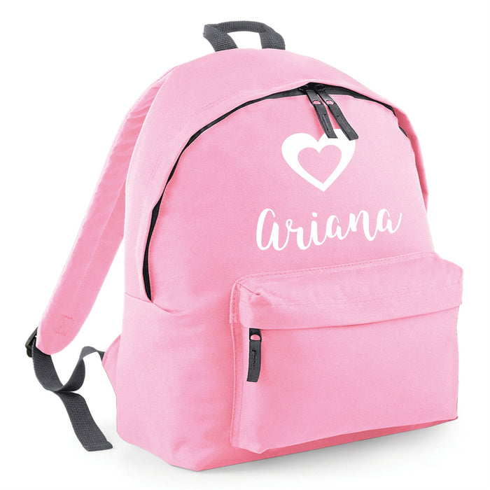 Backpack Printed with Name Junior and Adult Sizes