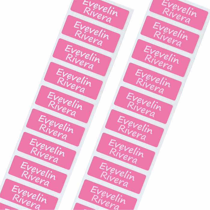 Water Bottle Labels - Dishwasher Proof Nametags