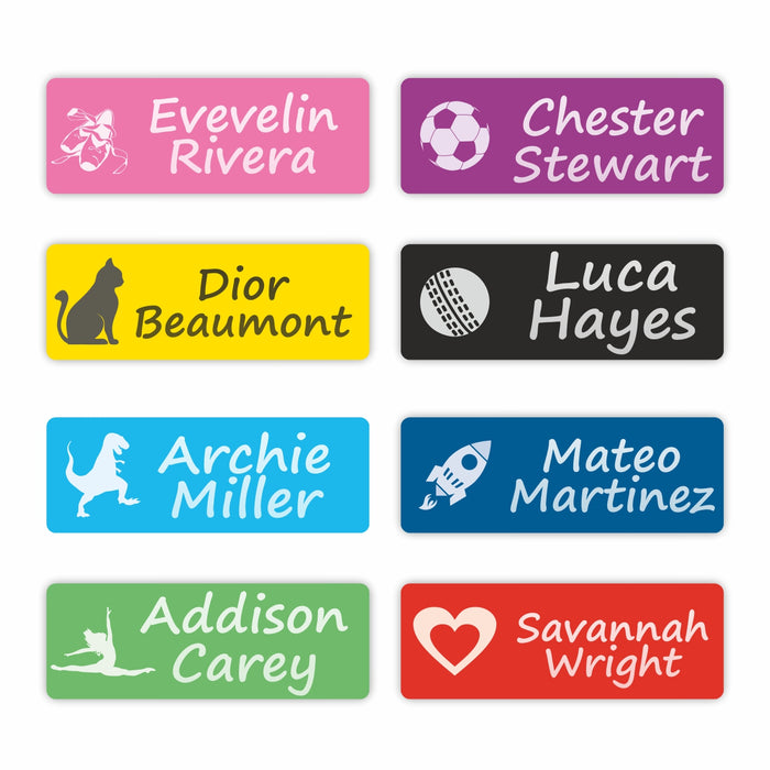 Water Bottle Labels - Dishwasher Proof Nametags