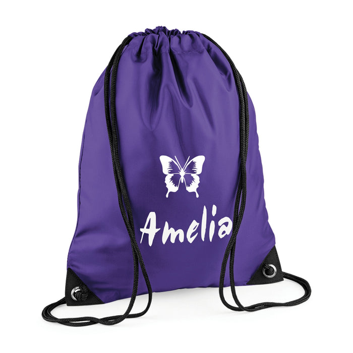 Pump/Swim Bag/Gym Sack with Name & Logo