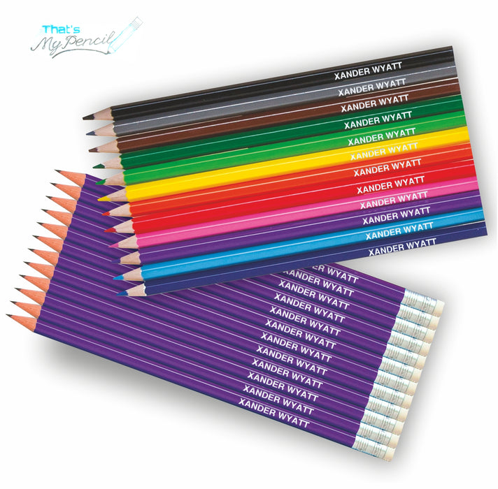 12 Colouring & 12 Graphite Pencils