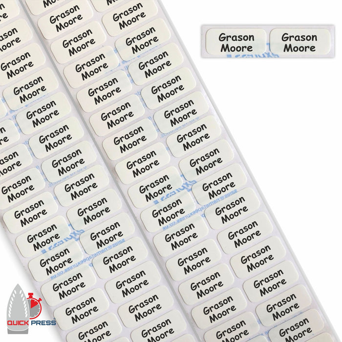QuickPress™ Mini Iron-on Nametapes