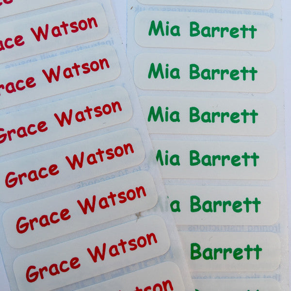 QuickPress™ Iron-on Nametapes