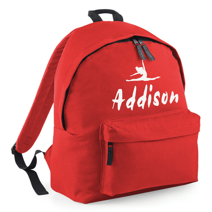 Backpack Printed with Name Junior and Adult Sizes