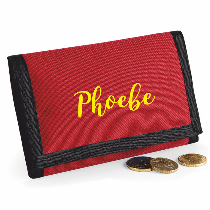 Rip Wallet - Printed with Name
