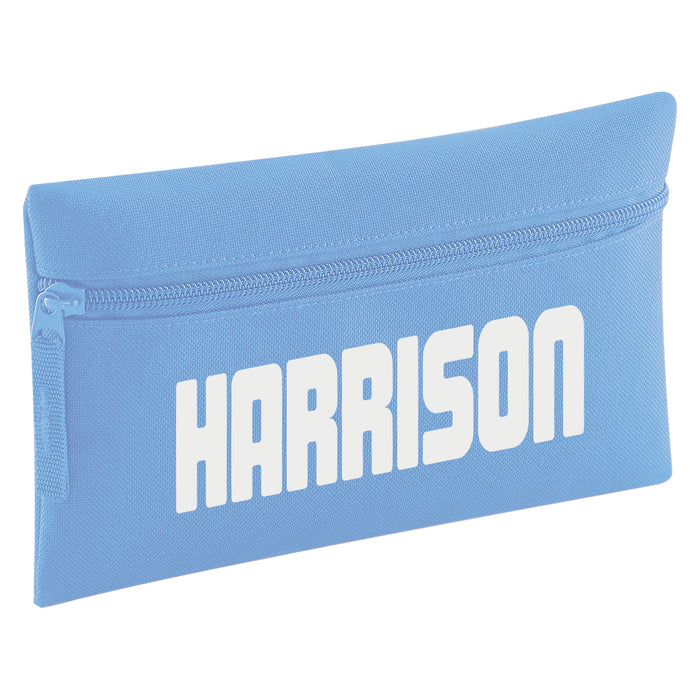 Zip Pencil Case Printed with Name