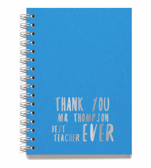 Thank you Teacher Note Books - Style M