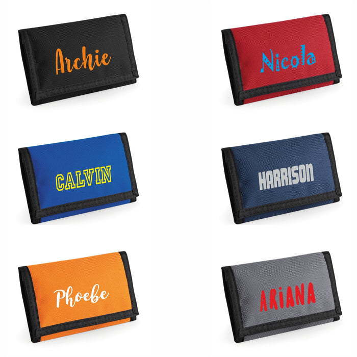 Rip Wallet - Printed with Name