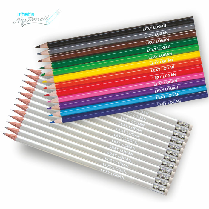 12 Colouring & 12 Graphite Pencils