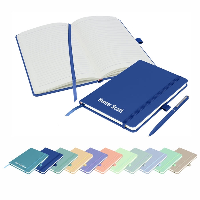 Pastel Colours - Notebooks and matching Pen