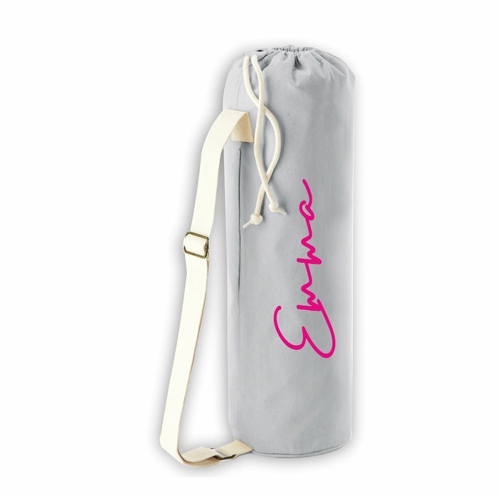 Yoga Mat Bag Printed with Name