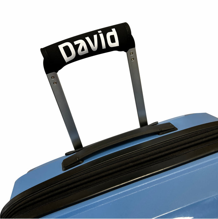 Luggage Handle Wraps Printed with Name