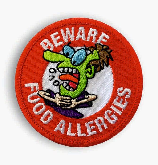 Food Allergy Sew-on Patch/Badges