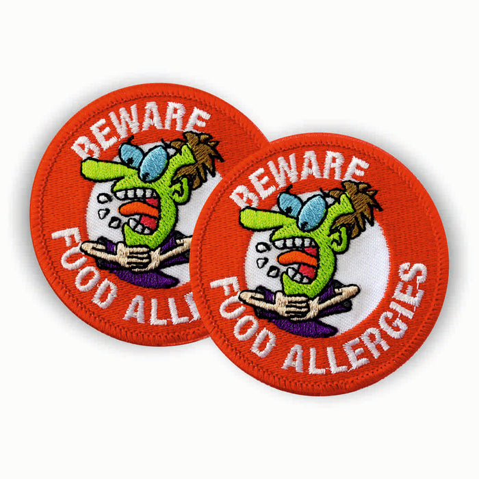 Food Allergy Sew-on Patch/Badges