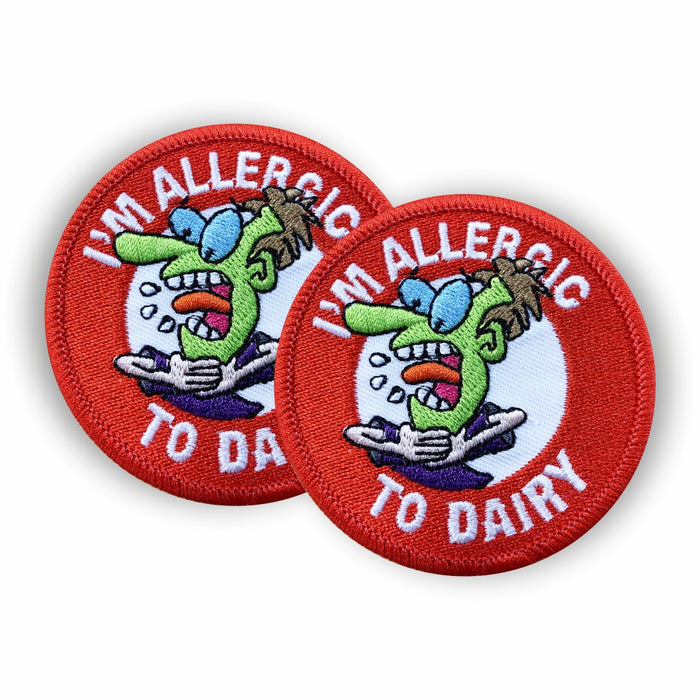 Dairy Allergy Sew-on Patch/Badges