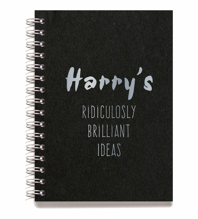 Personalised Wire Bound Note Books - Style i