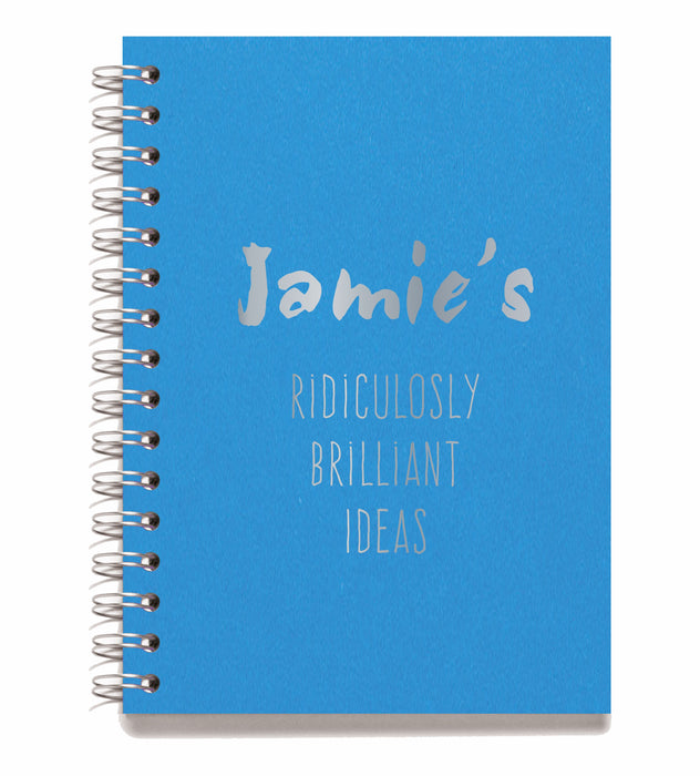 Personalised Wire Bound Note Books - Style i