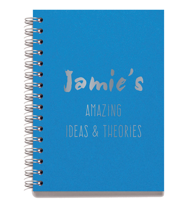 Personalised Wire Bound Note Books - Style J