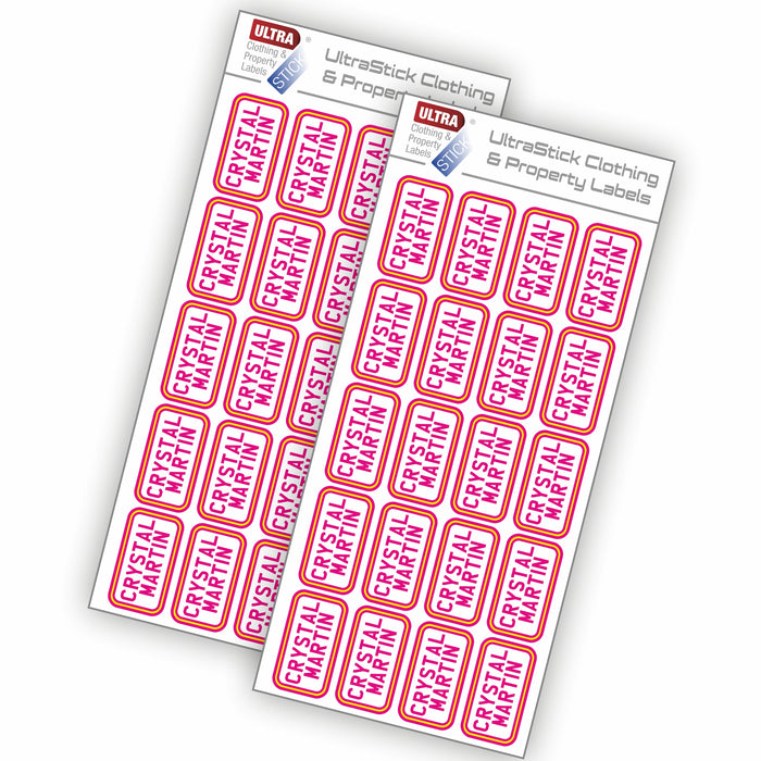UltraStick Colour Waterproof Nametapes